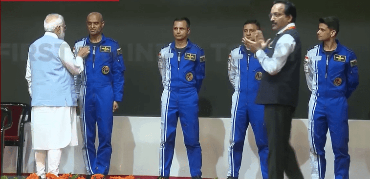 India's Gaganyaan Mission : 4 Astronauts Selected for Historic 1st Crewed Spaceflight in 2024