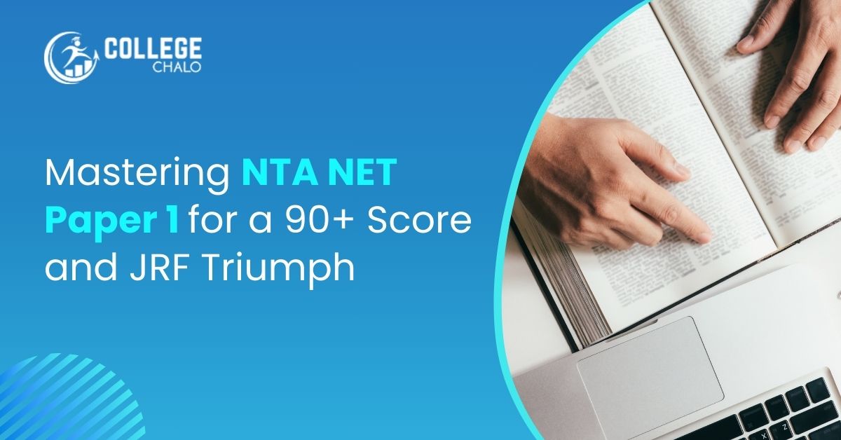 Cracks NTA NET Paper 1: Your Path to a 90+ Score to qualify JRF