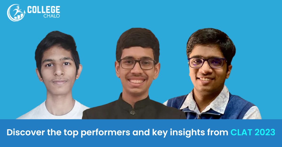 CLAT 2023: Toppers, Statistics, Trend Analysis