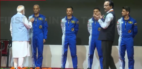 India's Gaganyaan Mission : 4 Astronauts Selected for Historic 1st Crewed Spaceflight in 2024