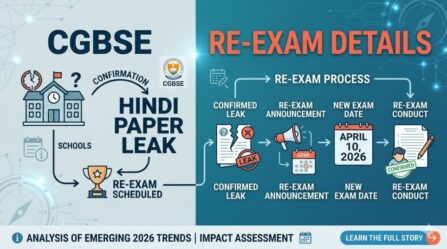Chhattisgarh Board Hindi Paper Leak: CGBSE Class 12 Re-Exam Scheduled for April 10, 2026