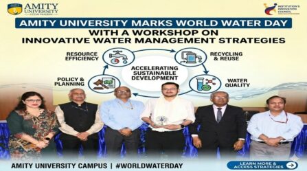 Amity University Marks World Water Day with Workshop on Innovative Water Management Strategies
