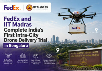 FedEx and IIT Madras Complete India’s First Intra-City Drone Delivery Trial in Bengaluru