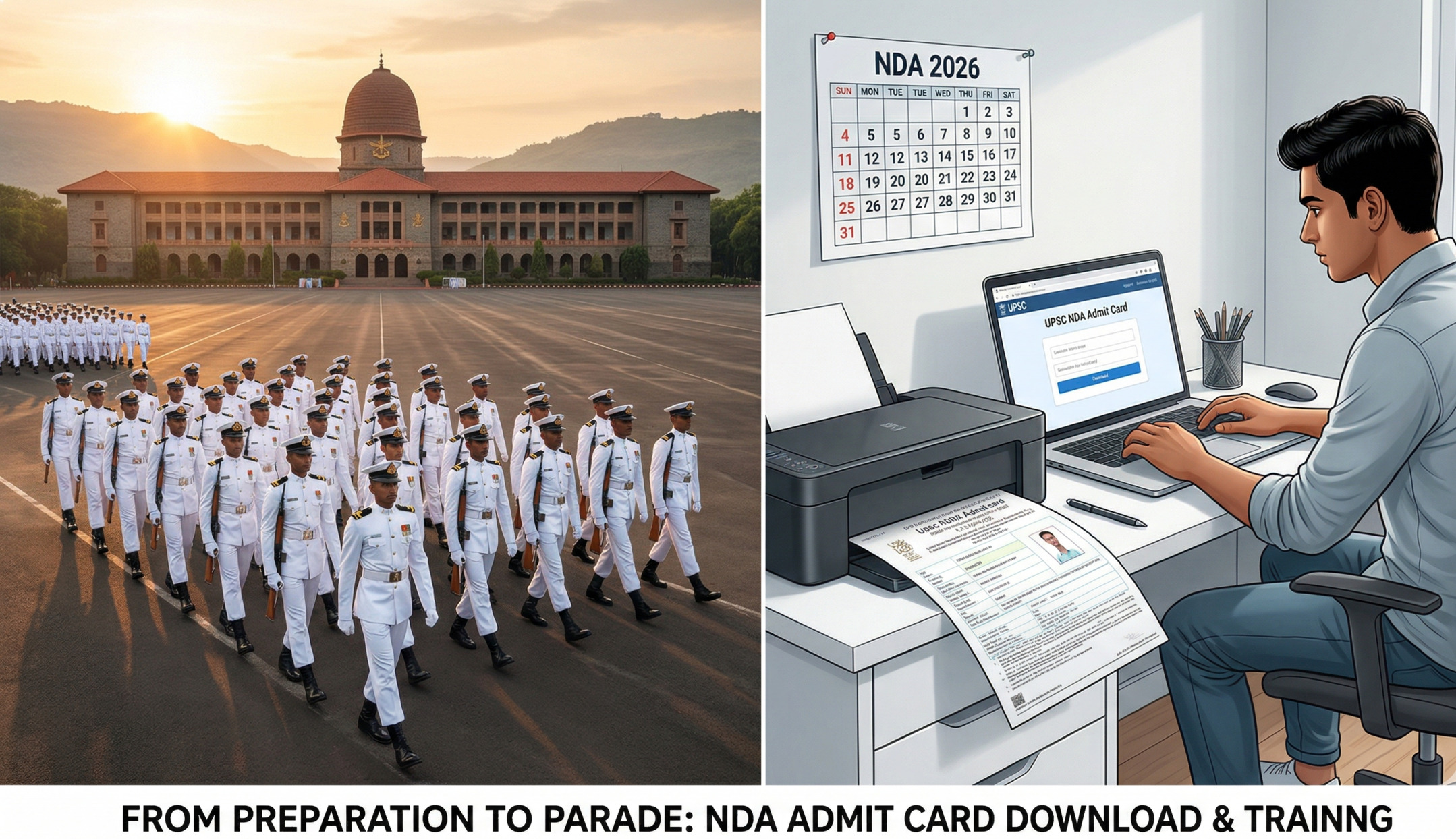 UPSC NDA 1 Admit Card 2026: Download, Eligibility & Exam Release Date April 2, 2026,