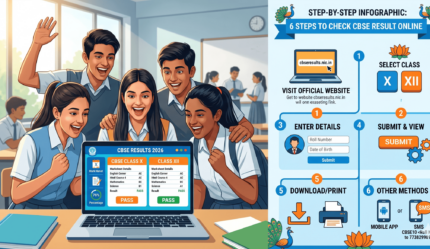 CBSE 12th Result 2026 declared today, May 13! Check your scorecard on DigiLocker, UMANG & cbseresults.nic.in. Learn symbols