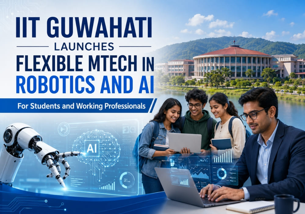 IIT Guwahati Launches Flexible MTech in Robotics and AI for Students and Working Professionals