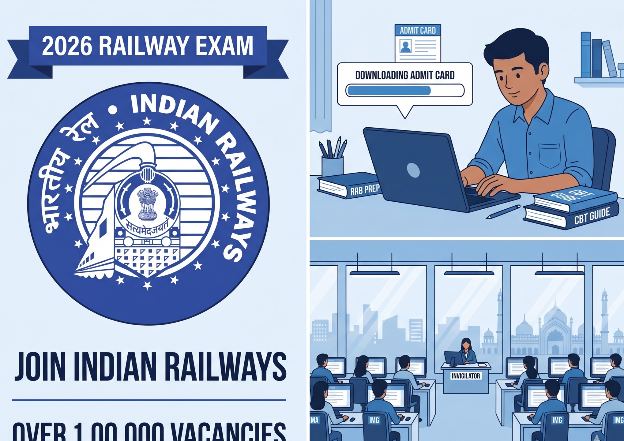RRB NTPC 10+2 UG Admit Card 2026 has been officially released at rrb.digialm.com. Candidates appearing for the 09 May 2026 exam can download their hall ticket right now