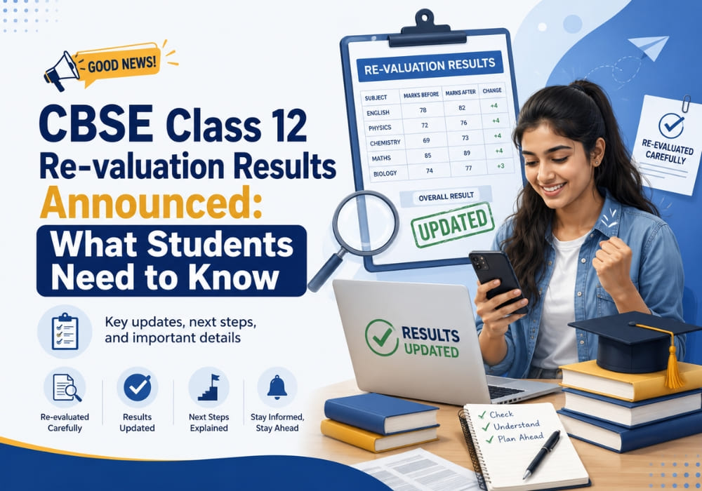 CBSE Class 12 Re-valuation Results Announced: What Students Need to Know
