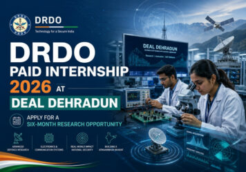 DRDO Paid Internship 2026 at DEAL Dehradun: Apply for a Six-Month Research Opportunity