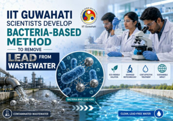 IIT Guwahati Scientists Develop Bacteria-Based Method to Remove Lead from Wastewater