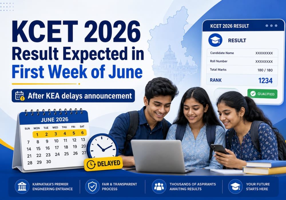KCET 2026 Result Expected in First Week of June After KEA Delays Announcement