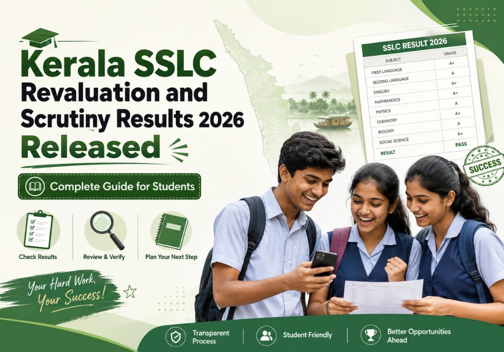 Kerala SSLC Revaluation and Scrutiny Results 2026 Released: Complete Guide for Students