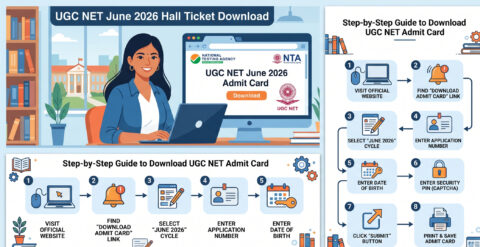 NTA UGC NET June 2026 Admit Card is live at ugcnet.nta.nic.in. Download hall ticket, check exam dates (June 22–30), eligibility,