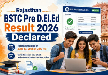 Rajasthan BSTC Pre D.El.Ed Result 2026 Declared: Download Scorecard at predeledraj2026.com
