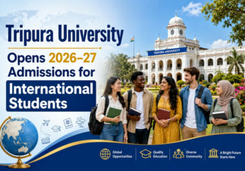 Tripura University Opens 2026–27 Admissions for International Students