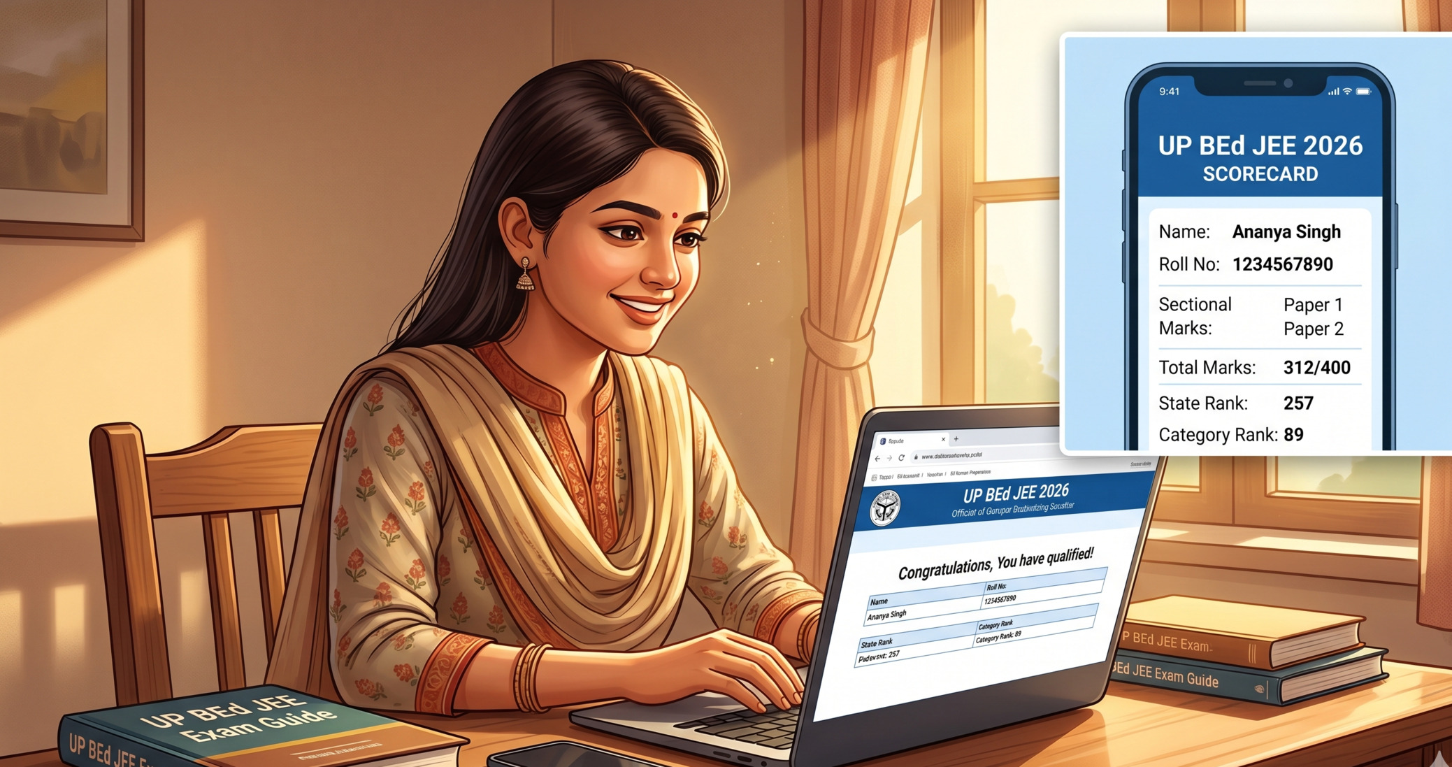 UP BEd JEE Result 2026 declared on June 16 at bujhansi.ac.in. Download your scorecard, check cutoff marks,