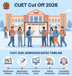 CUSB CUET Cut Off 2026 is out. Check Round 1 & Round 2 cutoff list, eligibility, important dates,