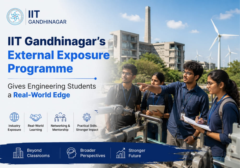 IIT Gandhinagar’s External Exposure Programme Gives Engineering Students a Real-World Edge