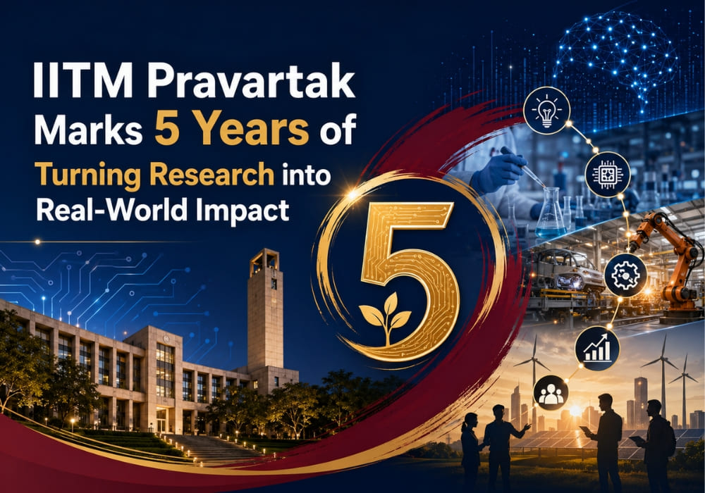 IITM Pravartak Marks 5 Years of Turning Research into Real-World Impact