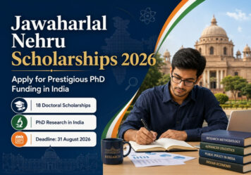Jawaharlal Nehru Scholarships 2026: Apply for Prestigious PhD Funding in India