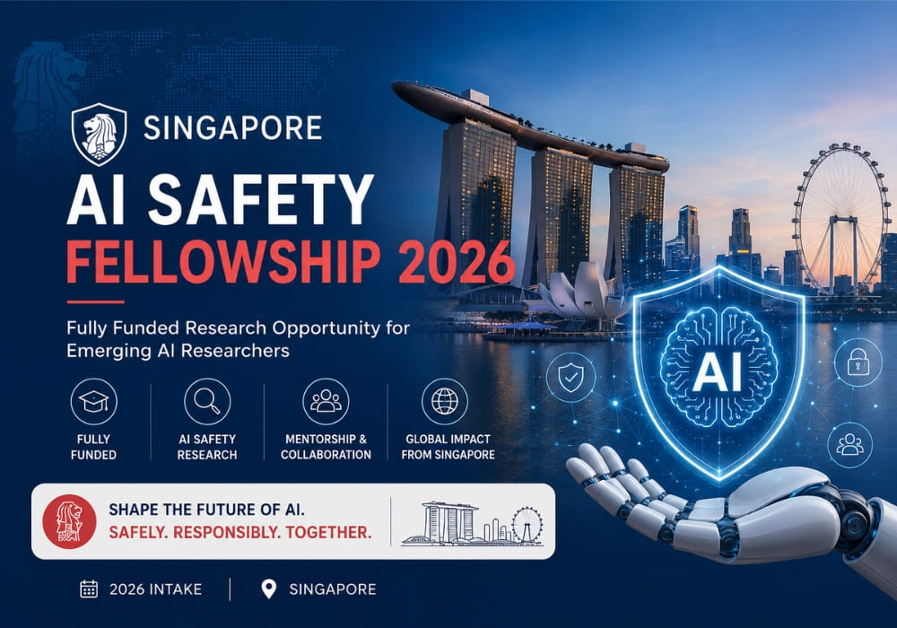 Singapore AI Safety Fellowship 2026: Fully Funded Research Opportunity for Emerging AI Researchers