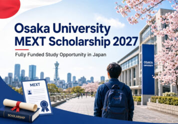 Osaka University MEXT Scholarship 2027: Fully Funded Study Opportunity in Japan