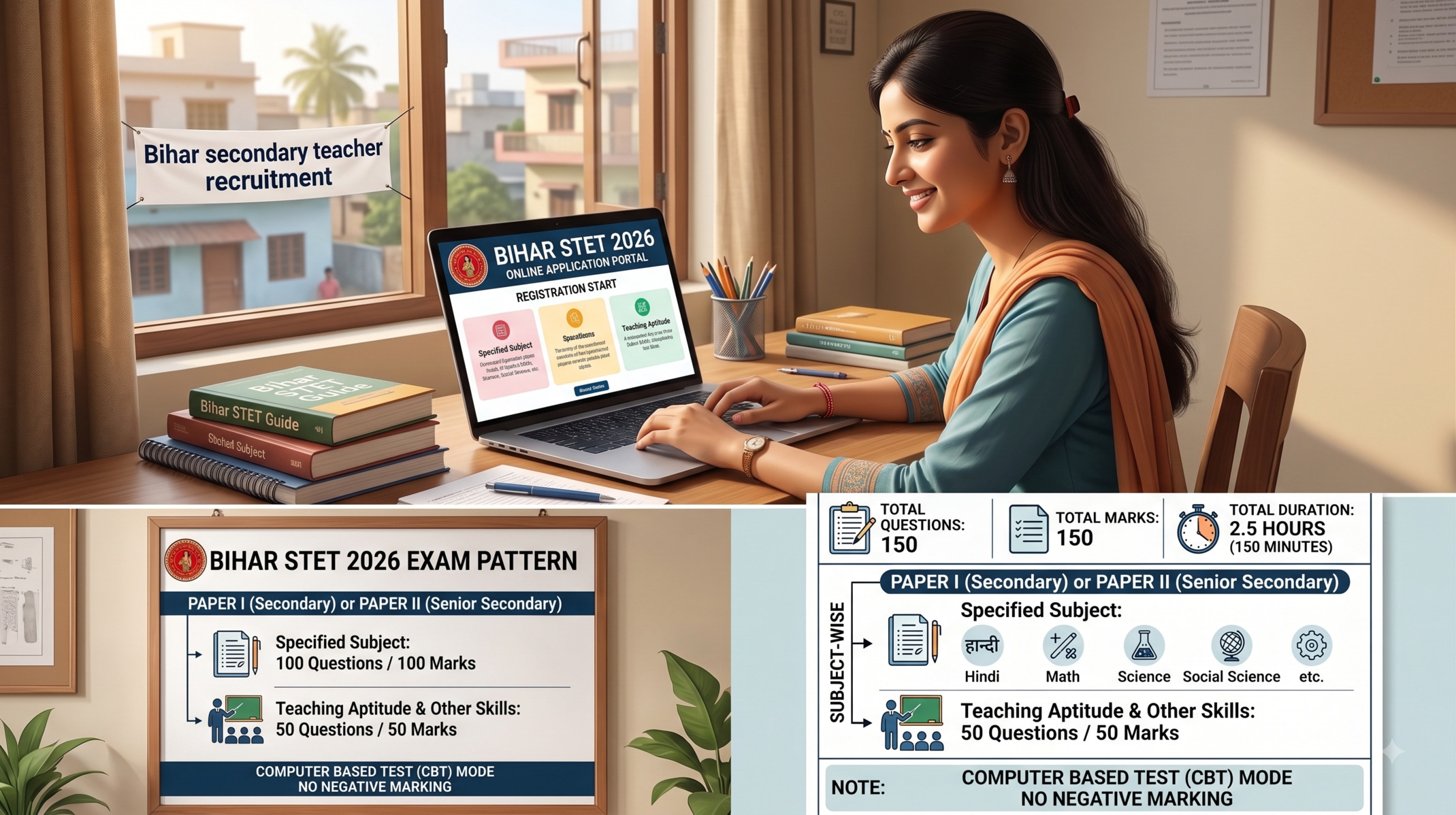 Bihar STET 2026 registration opens August 17. Get exam dates, pattern, qualifying marks, eligibility, fees, and a proven preparation