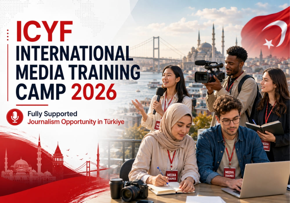 ICYF International Media Training Camp 2026: Fully Supported Journalism Opportunity in Türkiye
