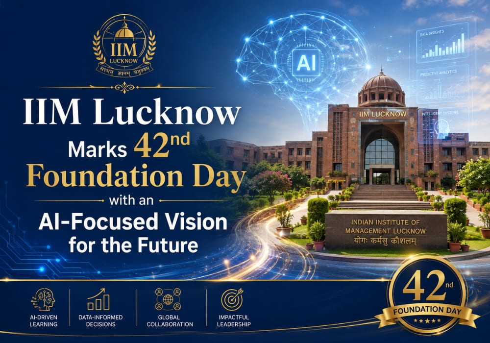 IIM Lucknow Marks 42nd Foundation Day with an AI-Focused Vision for the Future