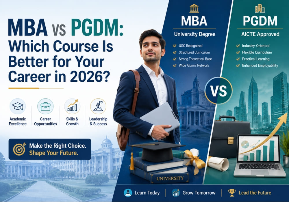 MBA vs PGDM: Which Course Is Better for Your Career in 2026?