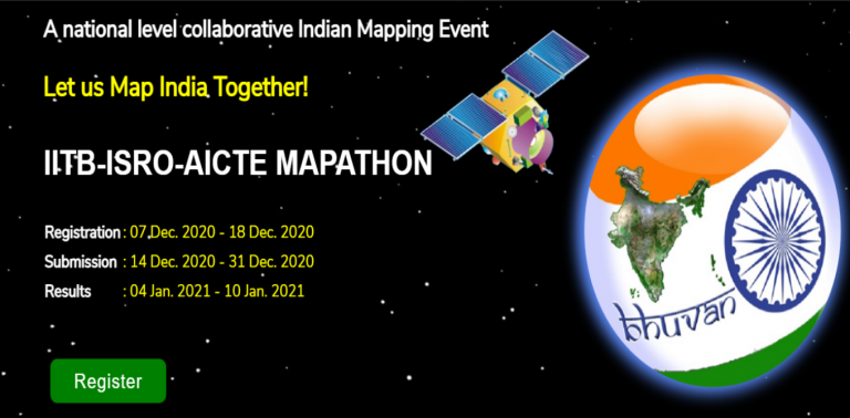 Map making contest: Great registrations start from Dec 7