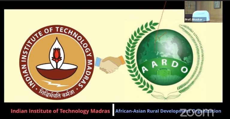 IIT Madras and AARDO conduct great training on rural techologies