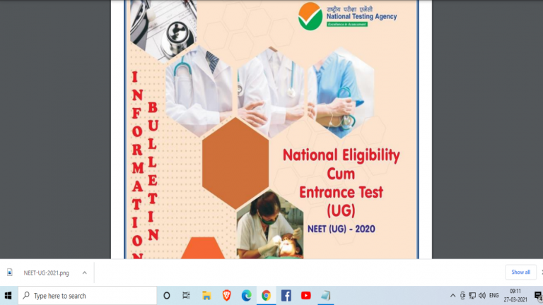 NEET UG 2021 exam: Register and prepare for the great test