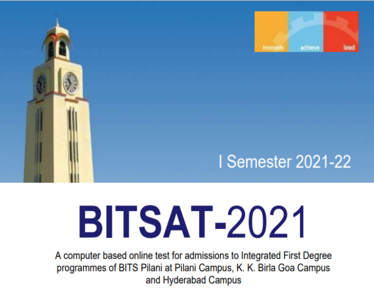 BITSAT 2021 exam: Last date to apply is now great 30 June