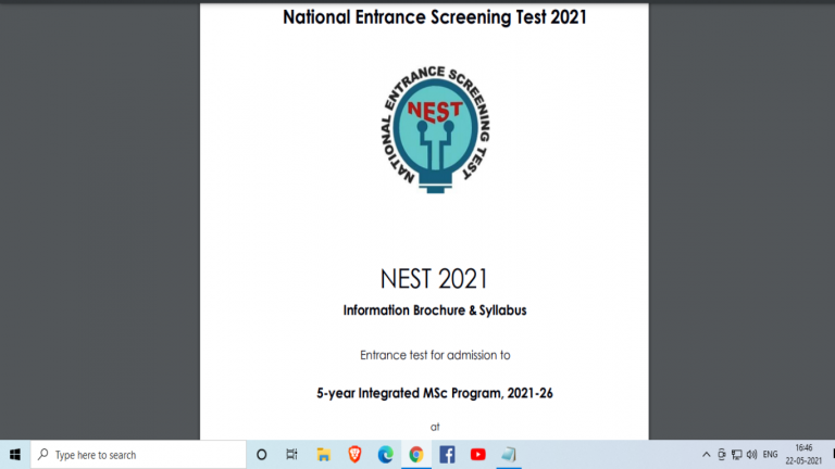 NEST 2021: For great science enthusiasts, apply till 15 July