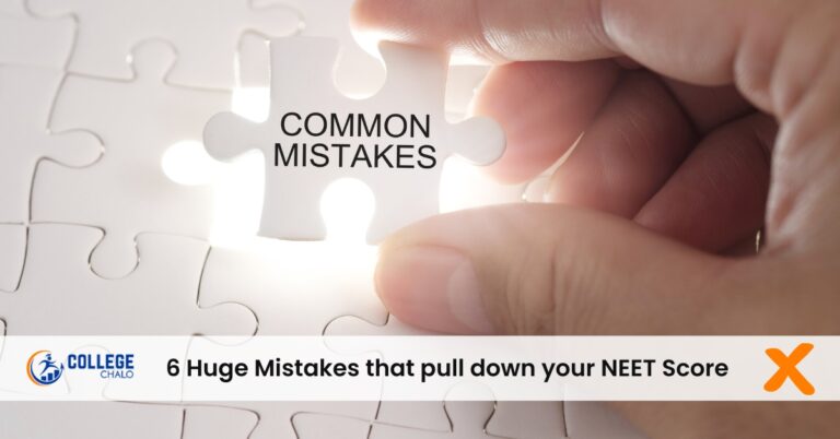 5 Huge Mistakes that pull down your NEET Score