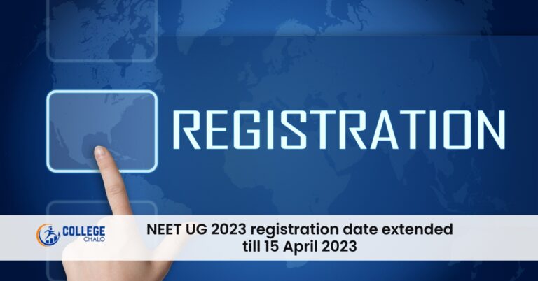 NEET UG 2023 registration last date is great 15 April 2023