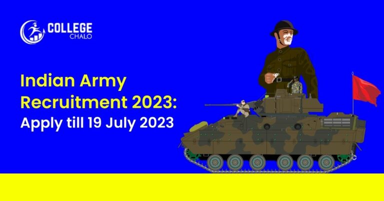 Indian Army Recruitment 2023: Apply till 19 July 2023