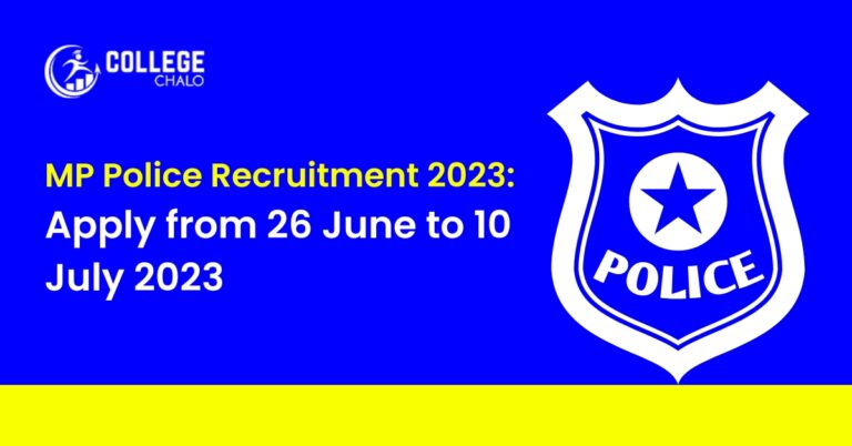 MP Police Recruitment 2023: Application starts, on till 10 July 2023, direct link to apply here