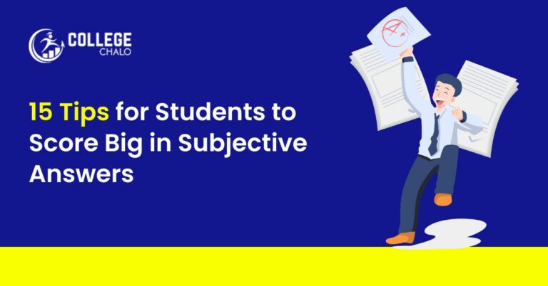 15 Tips for Students to Score Big in Subjective Answers