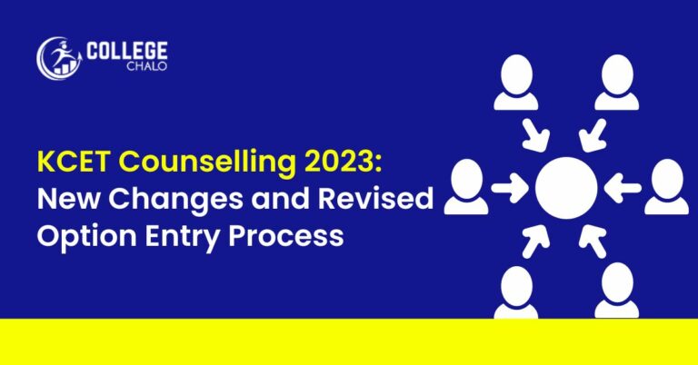 KCET Counselling 2023: New Changes and Revised Option Entry Process