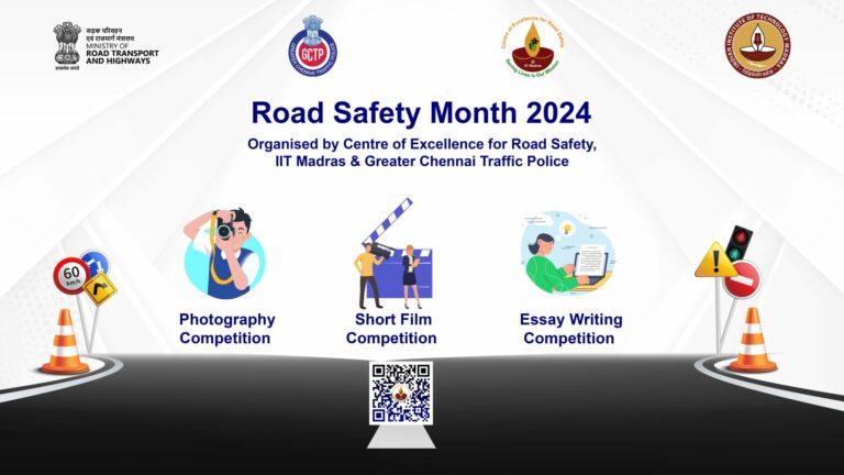 IIT Madras COERS hosts Road Safety Month 2024 celebrations