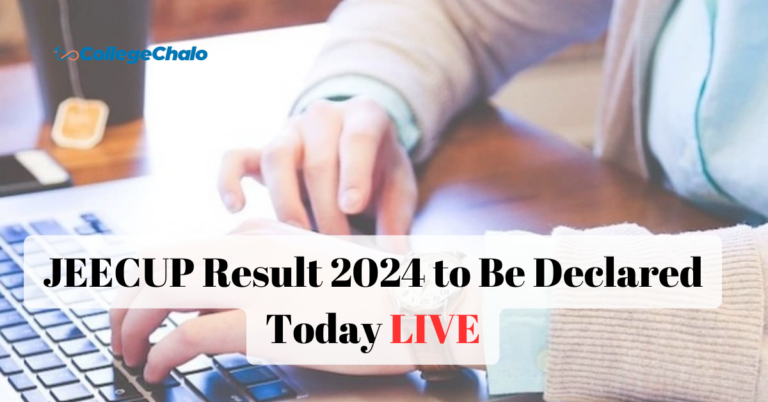 JEECUP Result 2024 to Be Declared Today LIVE: Check UP Polytechnic Results at jeecup.admissions.nic.in