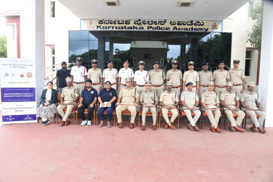 COERS conducts great 3 day workshop for Karnataka Police