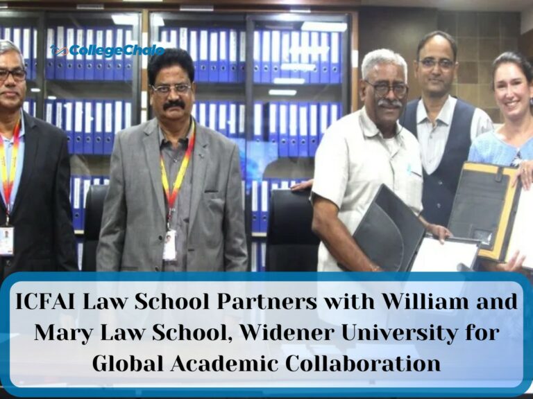 ICFAI Law School Partners with William and Mary Law School, Widener University for Global Academic Collaboration 2024