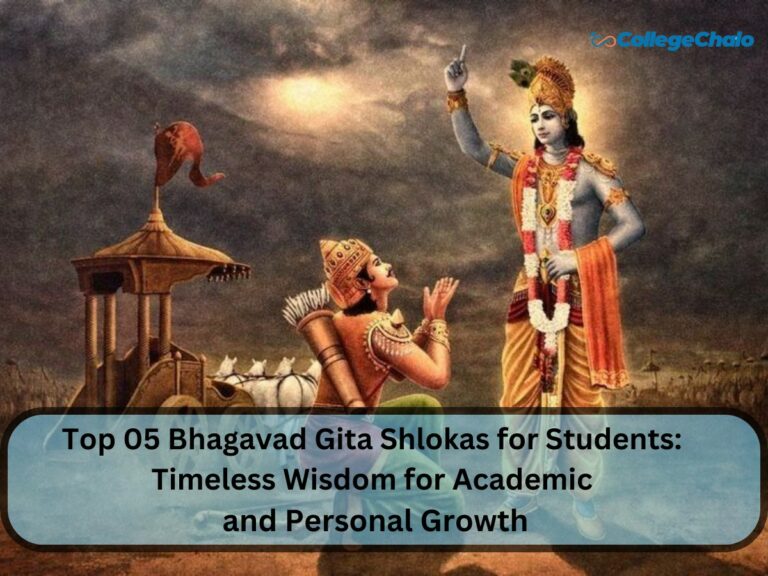 Top 05 Bhagavad Gita Shlokas for Students: Timeless Wisdom for Academic and Personal Growth