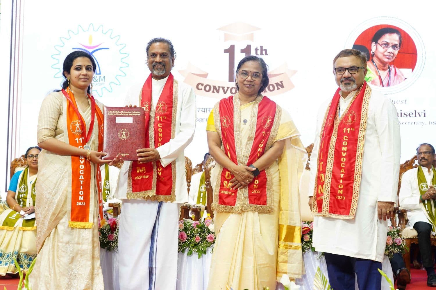 IIITDM Kancheepuram conducts its 11th Convocation IIITDM Kancheepuram conducts its 11th Convocation