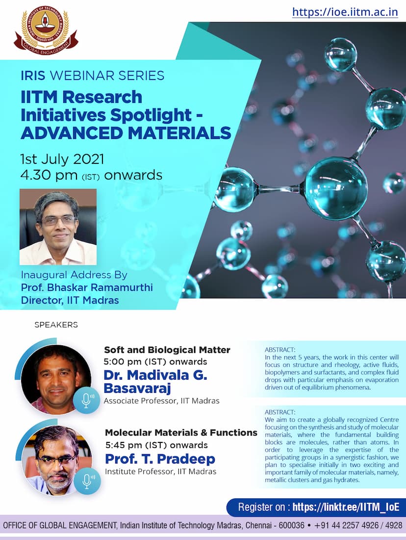 IIT Madras webinars