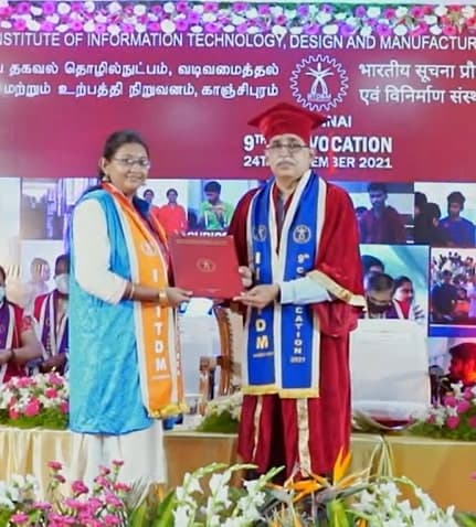 IIITDM Kancheepuram 9th convocation