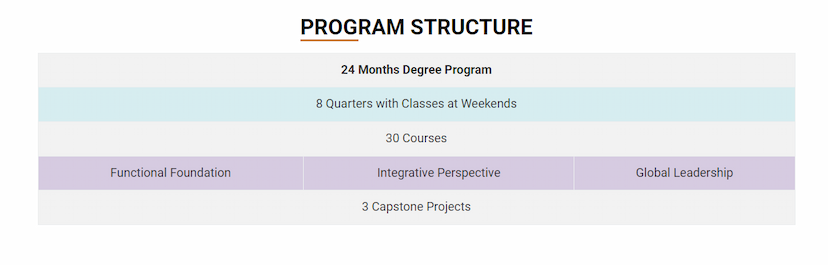 E MBA program at IIT Madras